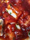 Rolled rice cake with Salted Fish Spicy Sauce (Chee Cheong Fun)