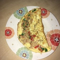 A picture of Cheesy omelette.
