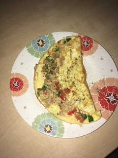 A picture of Cheesy omelette.