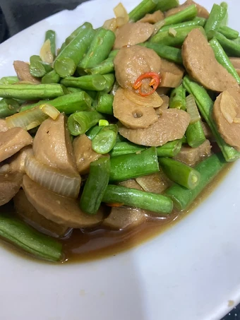 Cara Gampang Menyiapkan Resep Tumis buncis baso saos bulgogi yang Menggugah Selera Anti Ribet, Mantap