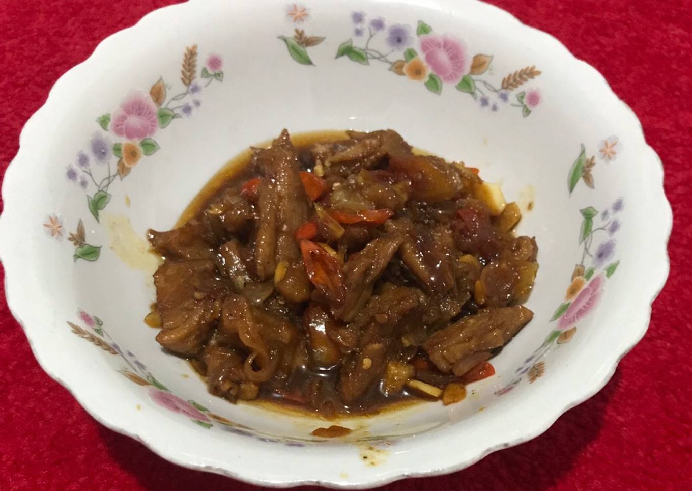 Bistik daging sapi bumbu cincang (simple) 🔪🐮