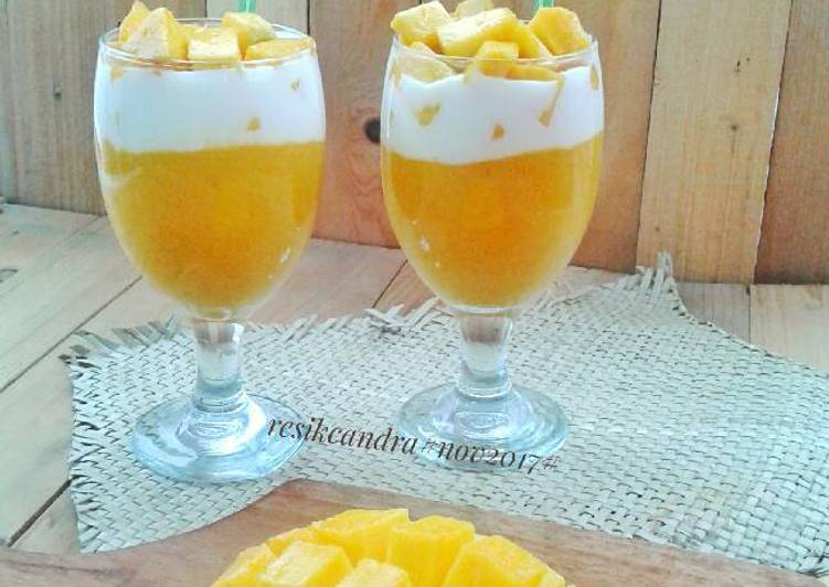 Resep Thai Mango Juice (jus mangga jmn now😄) yang Lezat