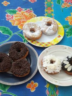 Foto resep Eggless Donat Irit No Knead (tanpa ulen dan telur) 3 versi