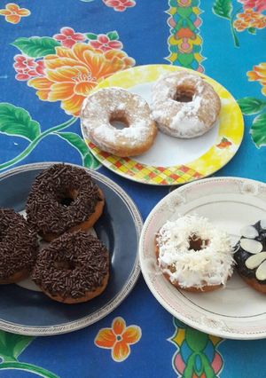 Foto resep Eggless Donat Irit No Knead (tanpa ulen dan telur) 3 versi