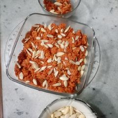 A picture of Gajar ka halwa 😋.
