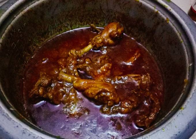 One pot Dehati Chicken Curry