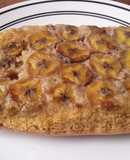 Torta🥧 volteada de banano😊