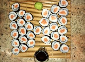 Lazacos Sushi Nori recept fotója