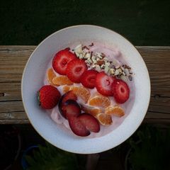 A picture of Strawberry Rhubarb Bowl.
