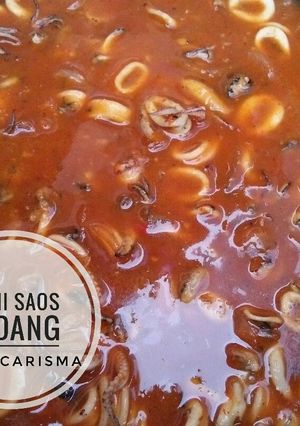 Foto resep Cumi saos padang