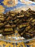 Frites d'aubergines au four aux herbes de Provence et épices