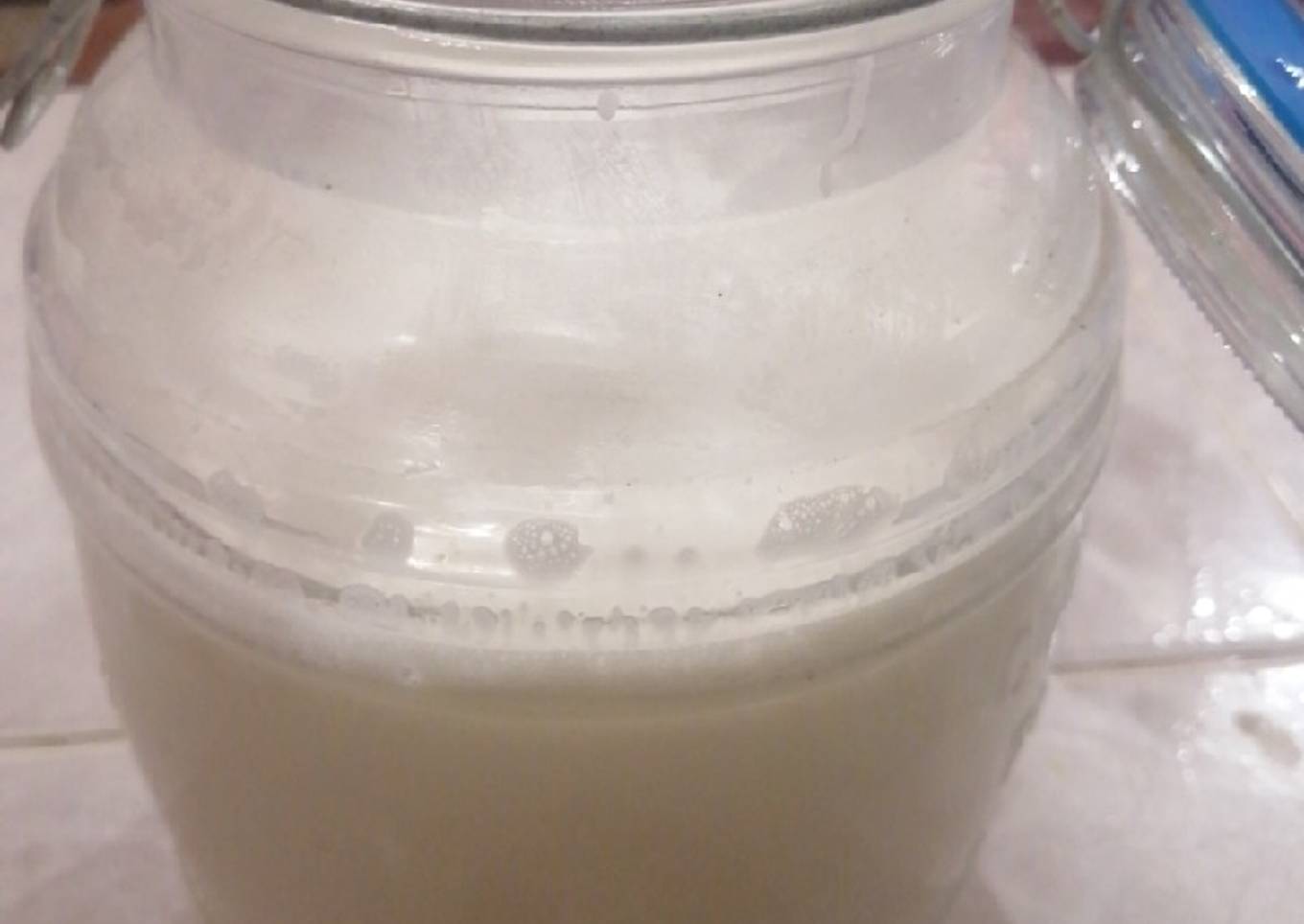 Yogurth natural casero