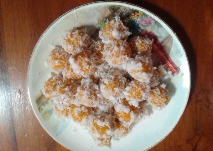 Resep Klepon Labu Kuning Waluh Oleh Ummu Muhammad Salma Cookpad