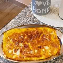 Foto di Frittata con prosciutto al forno