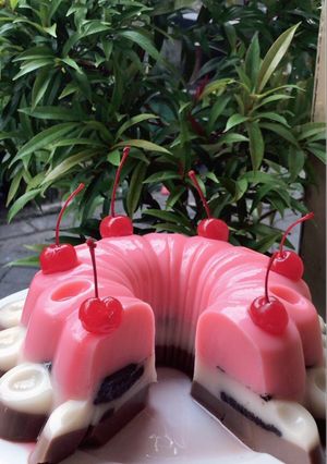 Foto resep Triple Milk Oreo Pudding