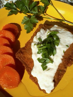 Una foto de Milanesa a la suiza