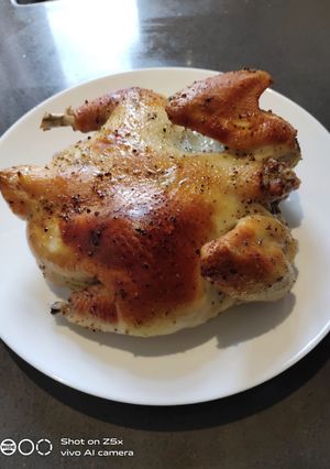 A picture of Baked Whole Chicken.