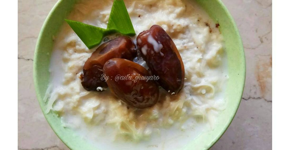 Menu Buka Puasa : Bubur Kurma Saudi