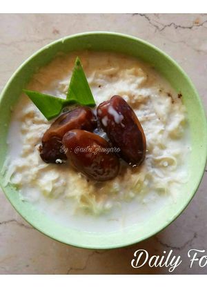 Foto resep Menu Buka Puasa : Bubur Kurma Saudi