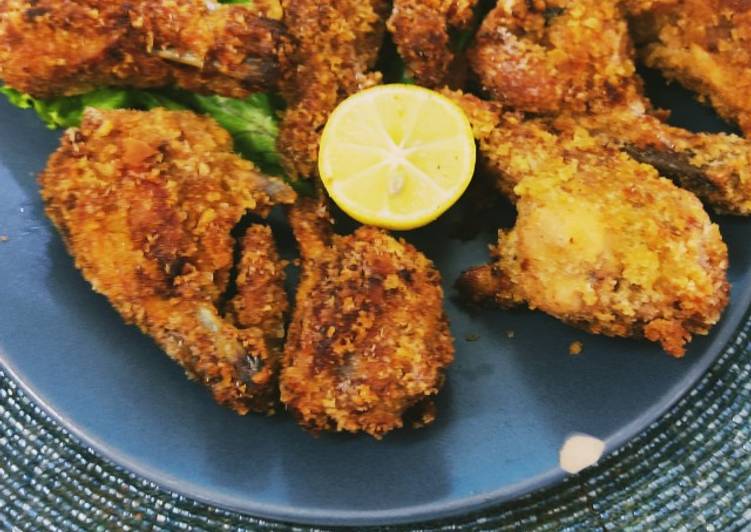 Steps to Make Award-winning Crispy fried wings