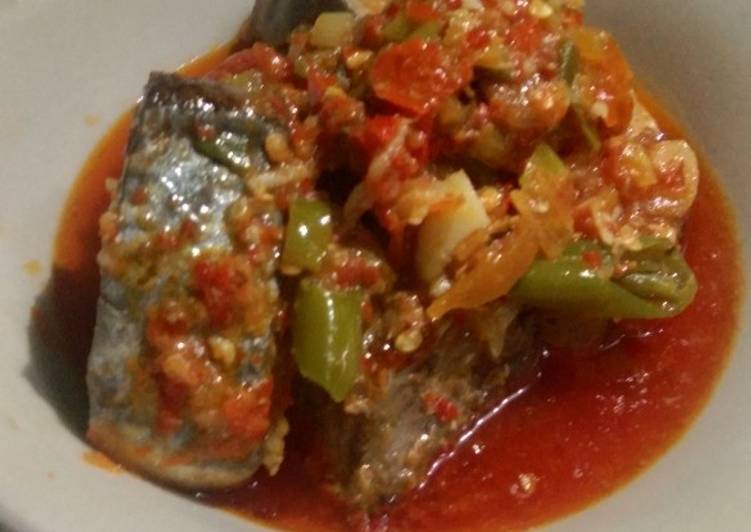 Resep Sarden ikan tongkol homemade yang Bisa Manjain Lidah