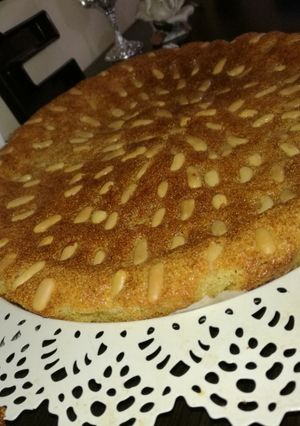 صورة لوصفة بسبوسة في الخلاط