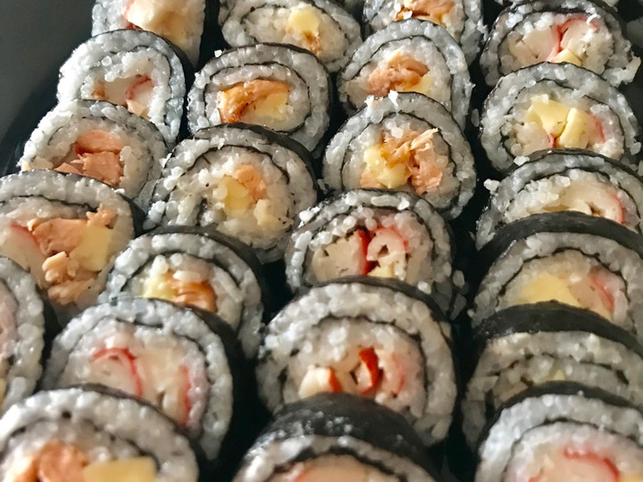 Resep Sushi Roll ala anak kost yang Bisa Manjain Lidah