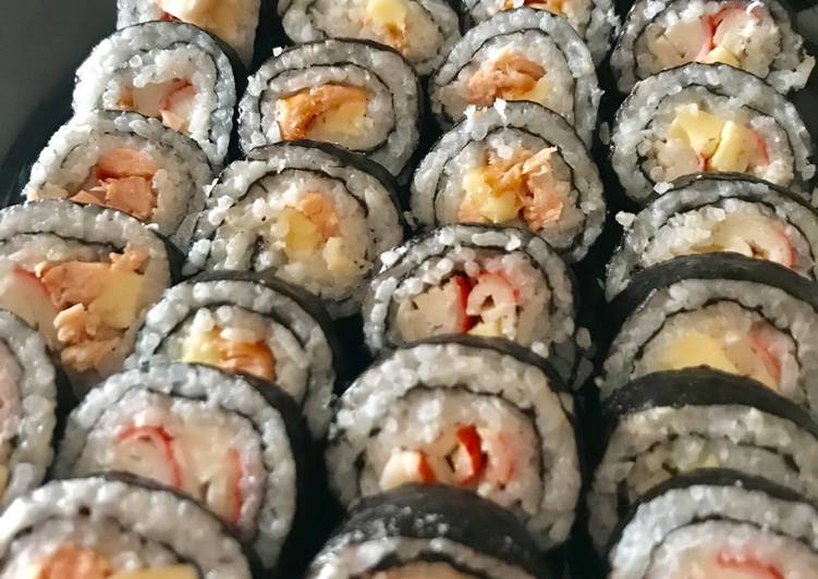 Sushi Roll ala anak kost