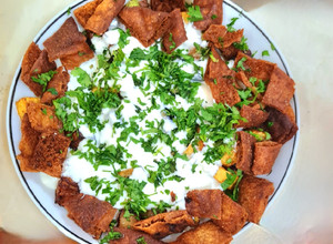صورة لوصفة فته باذنجان 😋