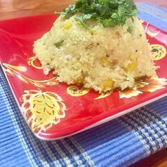 A picture of Flat beans Upma.