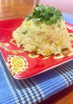 A picture of Flat beans Upma.