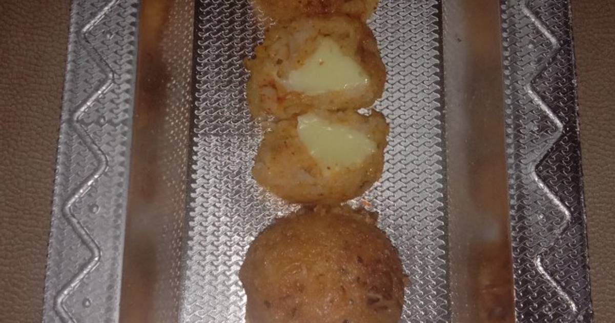 Neha Suthar દ્વારા રેસીપી રાઈસ ચીઝ બોલ્સ (Rice cheese Balls Recipe In