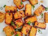 marinated tofu