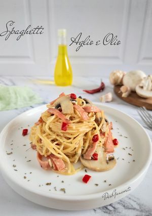 Foto resep Spaghetti Aglio e Olio