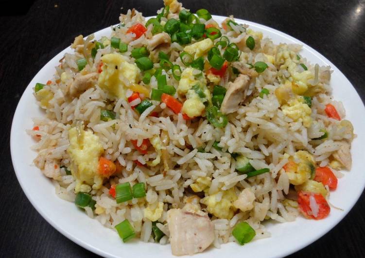 Recipe: Appetizing Instant Chinese Chicken Fried Rice