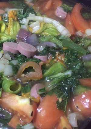 A picture of Sauté mix vegetables.