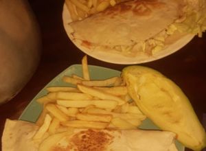 Una foto de Tacos de pollo casero