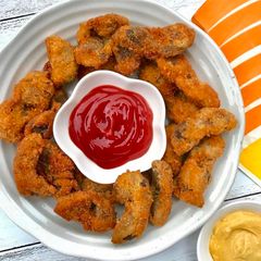 A picture of Easy fried chicken gizzards.