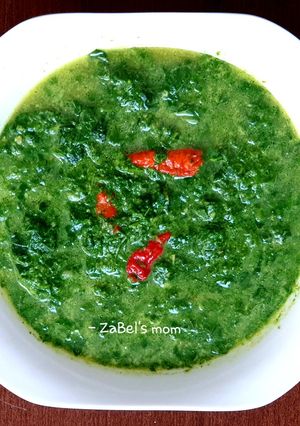 Foto resep Kuah Daun Singkong