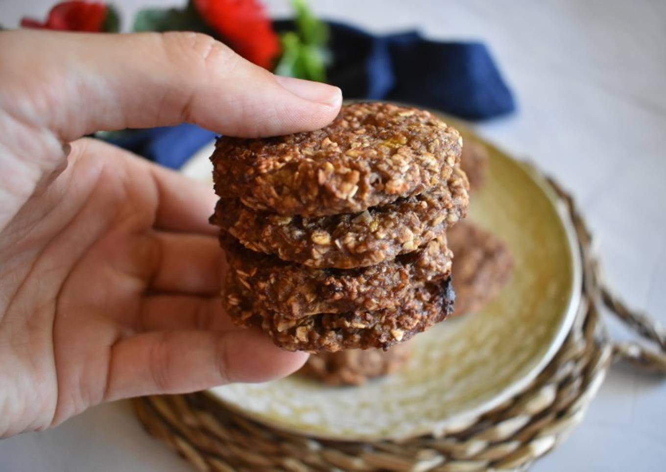 Galletas de avena y plátano (BLW)