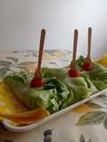Involtini di lattuga a sorpresa