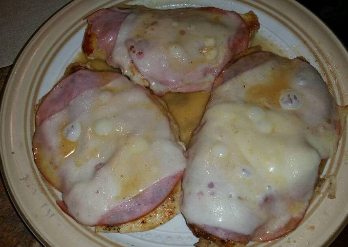 Steps to Make Favorite Low Calorie Chicken Cordon Bleu