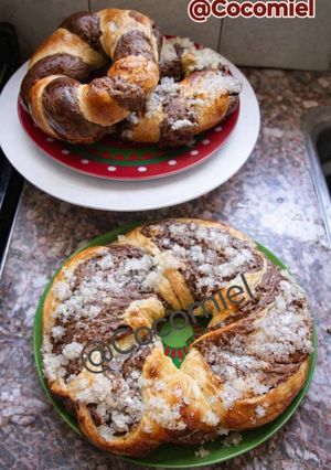 Una foto de Rosca Marmolada (🌾Vainilla & Chocolate🍫)