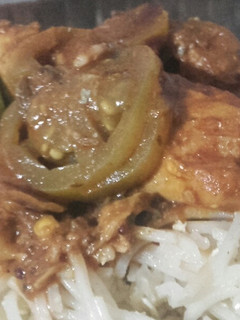 A picture of Spicy canned fish curry.