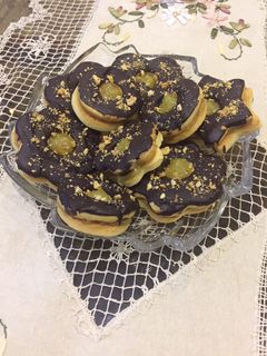عکسی از دستور شیرینی لینزر (شیرینی مارمالادی)