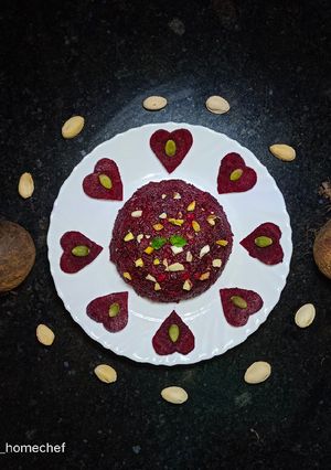 A picture of Beetroot Halwa (Beetroot Halwa Recipe in English).
