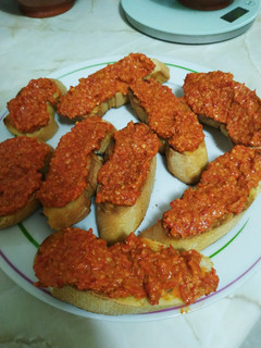 Una foto de Muhammara