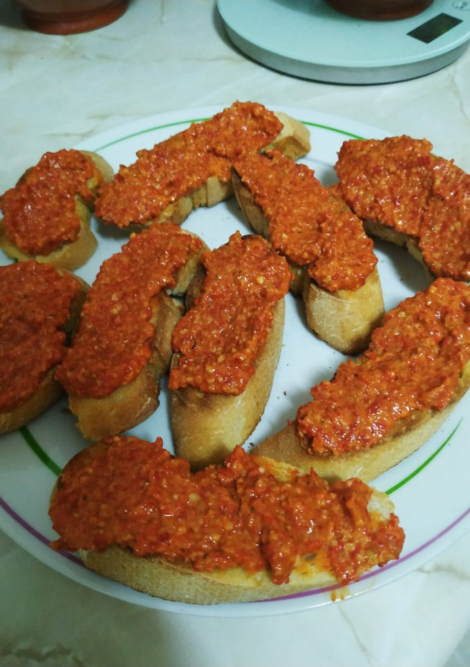 Una foto de Muhammara