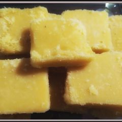 A picture of Soft mysore pak.