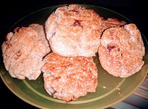Una foto de Galletas de Mantequilla de Maní, Trocitos de Chocolate